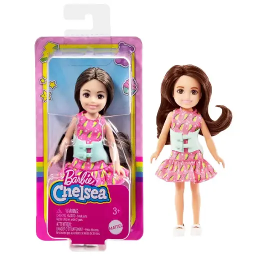 [DNA0015402] Barbie Chelsea Doll Small Doll With Brace For Scoliosis Spine