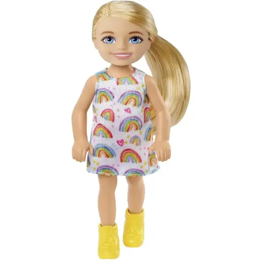 [DNA0015406] Barbie Chelsea Doll Small Doll With Blonde Hair & Bumblebee Dress