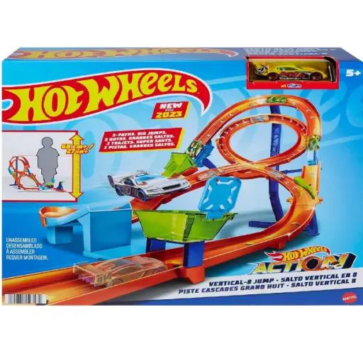 [DNA0015458] Hot Wheels Action Figure8 Jump