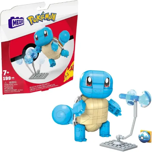 [DNA0015482] Mega Bloks Pokemon Squirtle