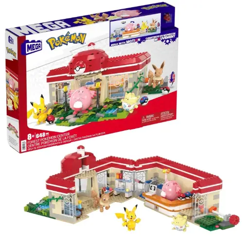 [DNA0015488] Mega Bloks Pokemon Mega Building Center
