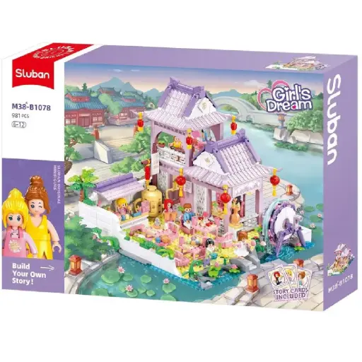 [DNA0015528] Sluban Girls Dream A Tea House