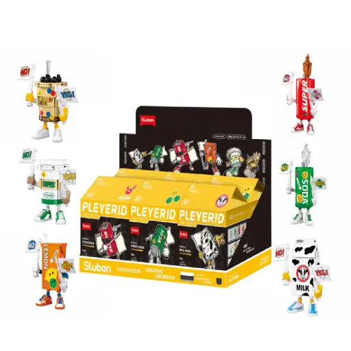 [DNA0015536] Sluban Pleyerid Beverage Man Lemon Man