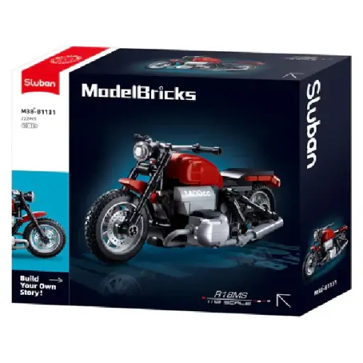 [DNA0015544] Sluban Modelbricks R18Ms Motorcycle 1.12 222 Pcs