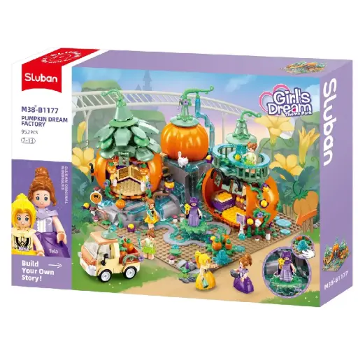 [DNA0015580] Sluban Girls Dream Pumpkin Party 952 Pcs