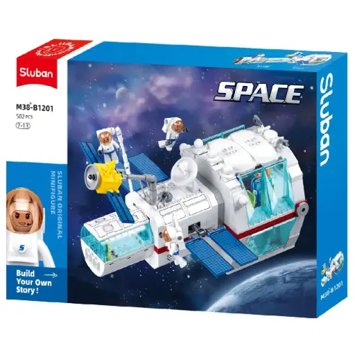 [DNA0015592] Sluban Space Dream Space Station Core Module 502 Pcs