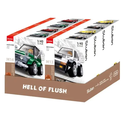 [DNA0015600] سلوبان سيارات Mcar هيل أوف فلاش سيارة كلاسيكية 4 أنواع