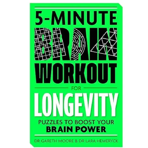 [DNA0015635] 5-Minute Brain Workout for Longevity: Puzzles to Boost Your Brain Power