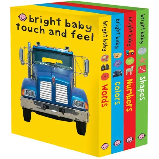 [DNA0015772] Bright Baby Touch & Feel Slipcase 2: Includes Words, Colors, Numbers, And Shapes