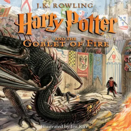 [DNA0016023] Harry Potter And The Goblet Of Fire: The Illustrated Edition Harry Potter, Book 4