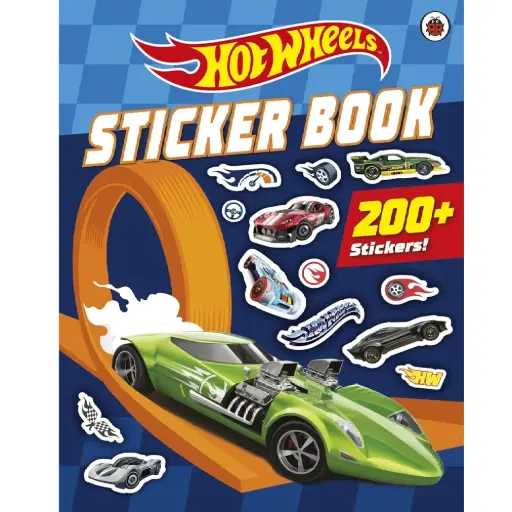 [DNA0016059] Hot Wheels: Sticker Book