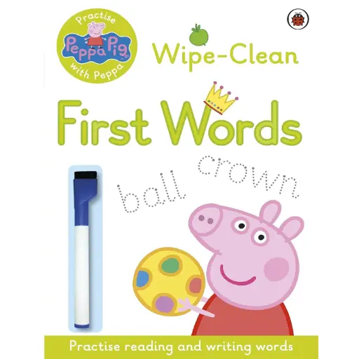 [DNA0016299] Peppa Pig: Practise With Peppa - Wipe-Clean First Words
