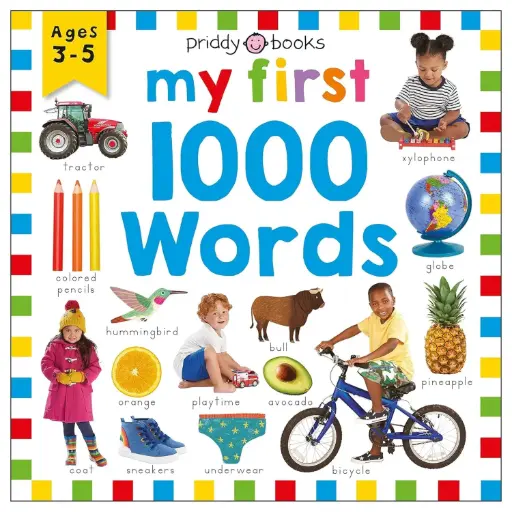 [DNA0016323] Priddy Learning: My First 1000 Words: A Photographic Catalog Of Baby'S First Words