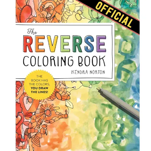 [DNA0016343] Reverse Coloring Book R