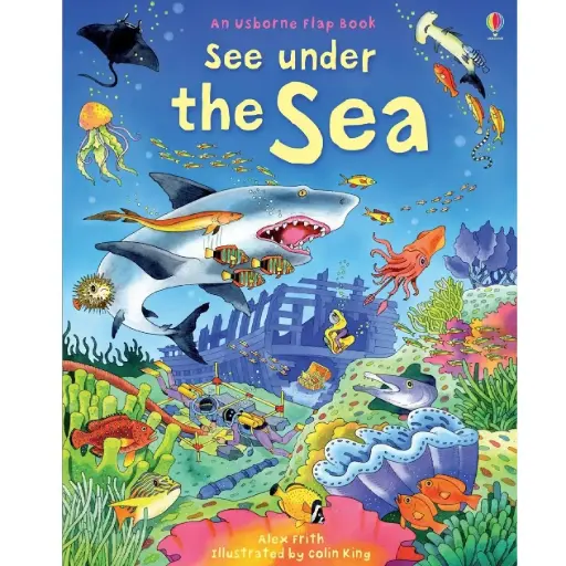 [DNA0016735] Under The Sea See Inside Usborne See Inside