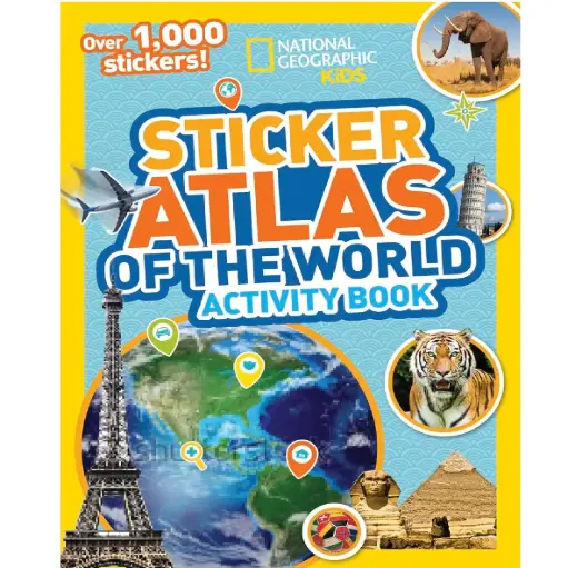 [DNA0016793] World Atlas Sticker Activity Book
