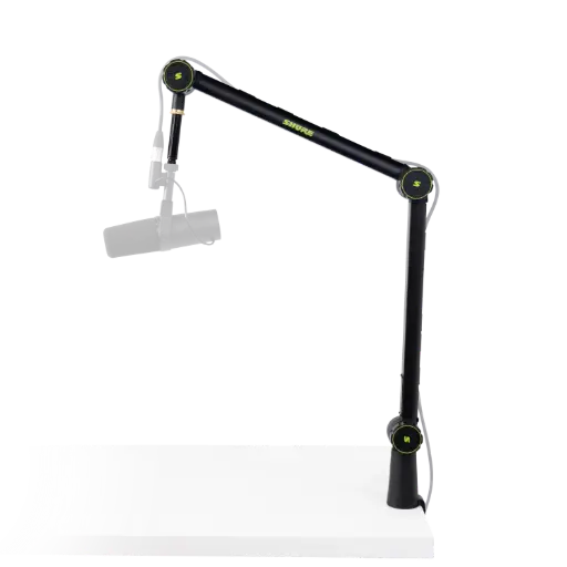 [DNA0017468] Shure Deluxe Podcast Articulated Microphone Arm with Cable Channel