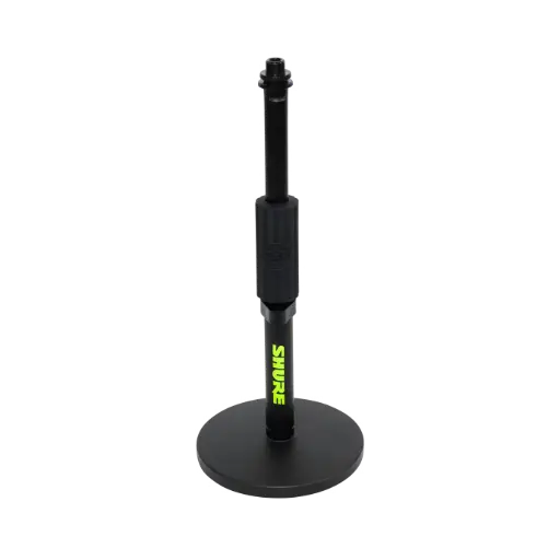 [DNA0017482] Shure Round Base Desktop Mic Stand with Standard Height-Adjustable