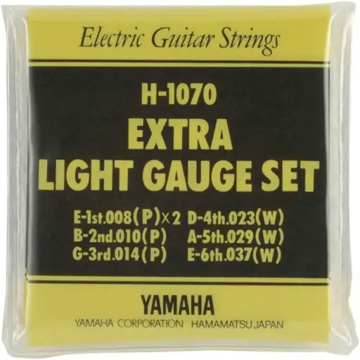 [DNA0017490] Yamaha Electric Guitar Strings - Extra Light Gauge