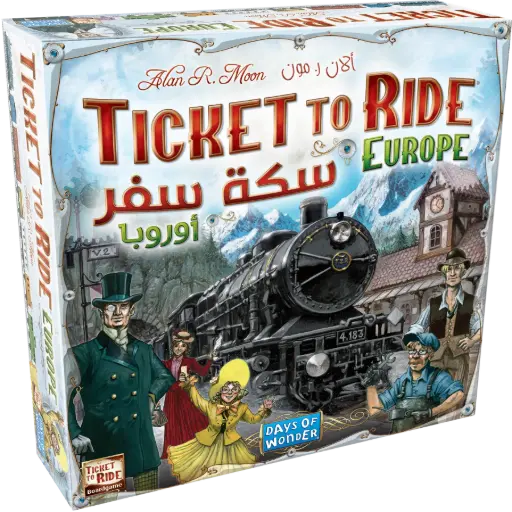 [DNA0020006] Ticket To Ride: Europe (AR)