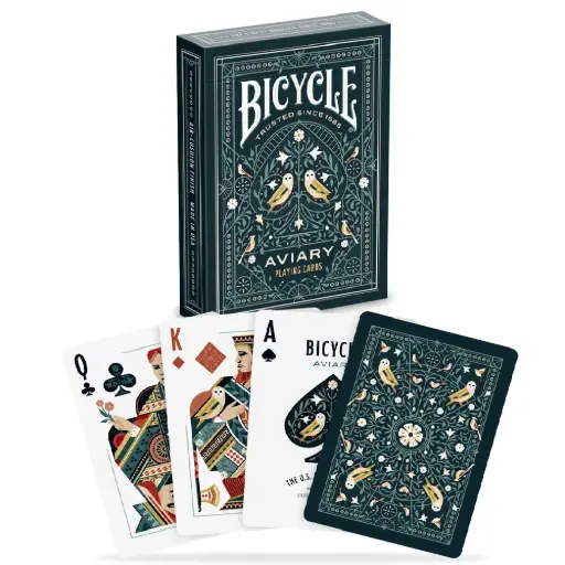[DNA0020010] Bicycle Playing Cards- Aviary