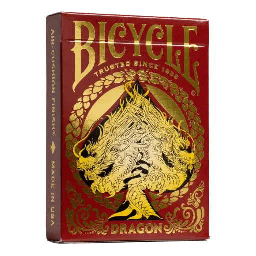 [DNA0020012] Bicycle Playing Cards- Dragon Red