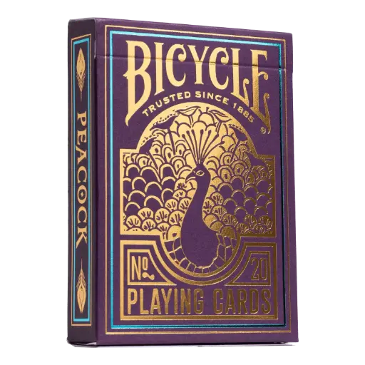 [DNA0020056] Playing Cards: Bicycle - Purple Peacock