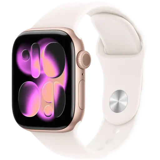 [DNA0020492] APPLE WATCH S11 42 MM ROSE GOLD AI LB SB M/L