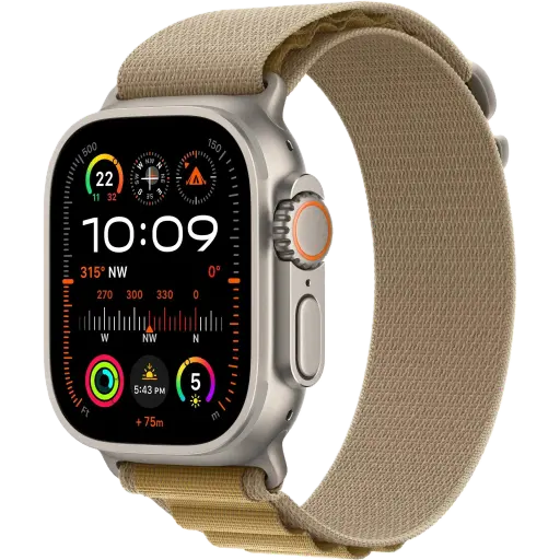 [DNA0020530] APPLE WATCH ULTRA 2 GPS + CELLUAR 49MM NATURAL TITANIUM M