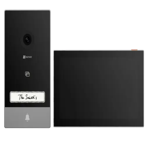[DNA0023853] جرس باب ذكي EZVIZ HP7 مع كاميرا بدقة 2K وشاشة لمس 7 بوصة وواي فاي مزدوج النطاق