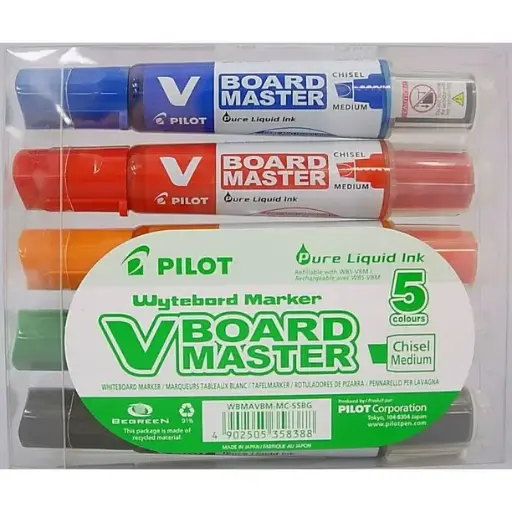 [DNA0024229] Pilot Chisel Tip Whiteboard Marker Set 40 Sets WBMAVBM-MCS5BG
