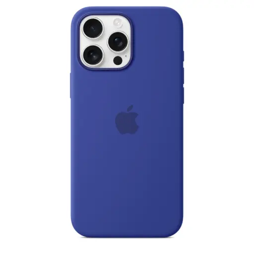 [DNA0024983] Apple IPhone 16 Pro Max Silicone Case with MagSafe - Ultramarine