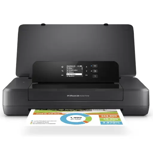 [DNA0025067] طابعة محمولة HP OfficeJet 202 نفاثة حبر ملونة، مع دعم Wi-Fi