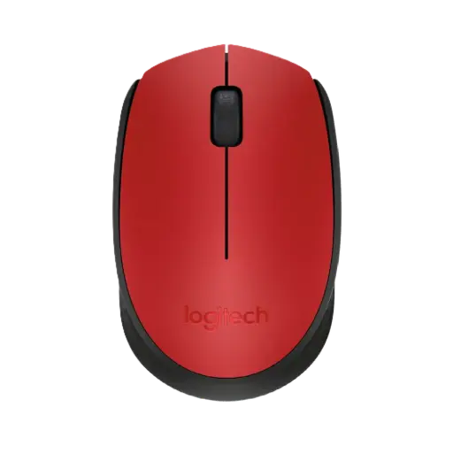 [DNA0025117] Logitech Mouse Wireless M171 Red