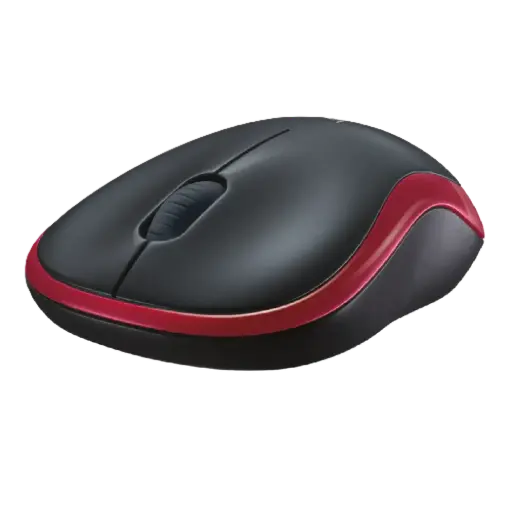 [DNA0025125] Logitech Mouse Wireless M185 Red