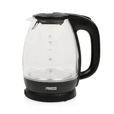 [DNA0025478] PRINCESS GLASS KETTLE 1.7  LITER 2200WATT