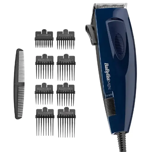 [DNA0025550] BABYLISS HAIR CLIPPER CORD 9 CUTTING LENGTHS 8 ATTACHMENTS