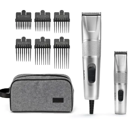 [DNA0025552] BABYLISS CLIPPER  + MINI TRIMMERGRADES (1.2.3.6 &8) CORDED