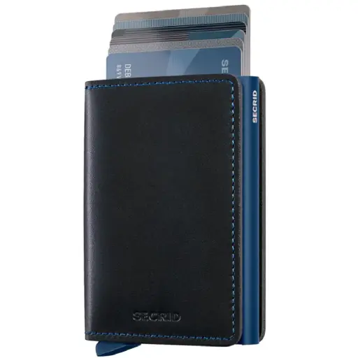 [DNA0025617] Secrid Slimwallet Original Black SO-Black-Navy
