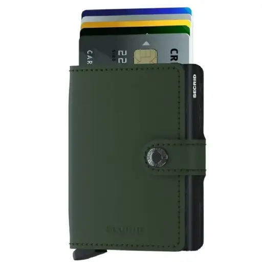 [DNA0025638] Secrid Miniwallet Matte MM-
Green-Black