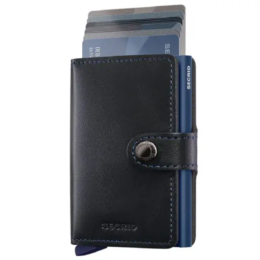 [DNA0025653] Secrid Miniwallet Original  M-
Black-Navy