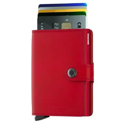 [DNA0025654] Secrid Miniwallet Original M-Red-Red
