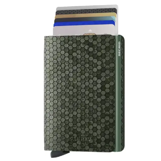 [DNA0025678] Secrid Slimwallet Hexagon SHe-
Green