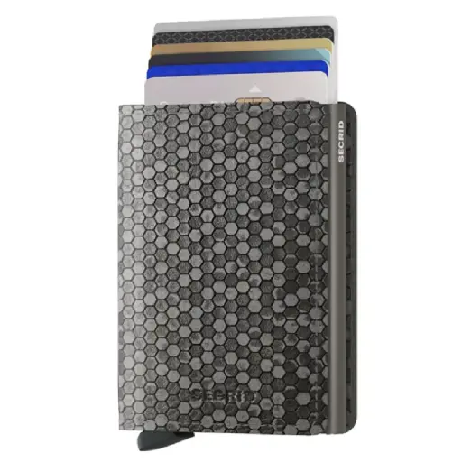 [DNA0025680] Secrid Slimwallet Hexagon SHe-Grey