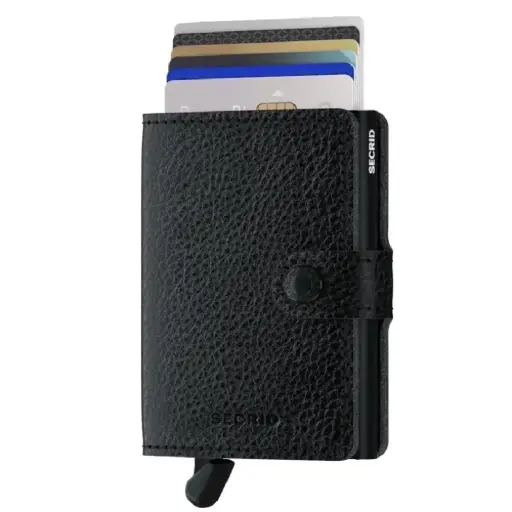 [DNA0025694] Secrid Miniwallet Vegetable Tanned MVg-Black-Black