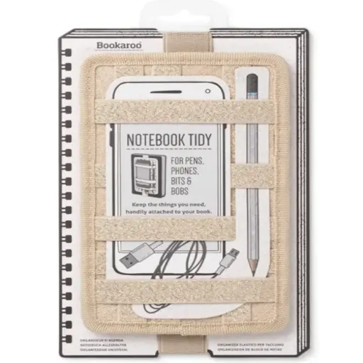 [DNA0026271] IF Company Bookaroo Notebook Tidy - Gold