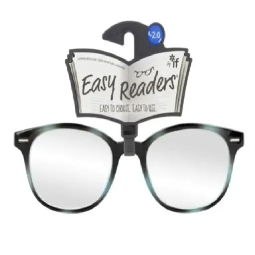 [DNA0026303] IF Company Easy Readers – Round Blue / Black +2.0