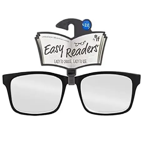 [DNA0026336] شركة IF – نظارات قراءة Easy Readers – Dayfarer أسود +2.0