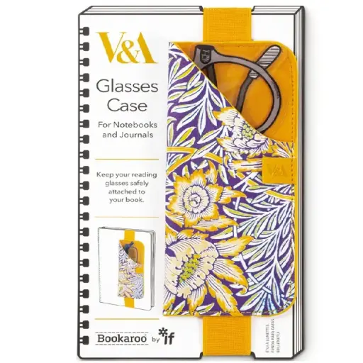 [DNA0026418] IF Company V&A Bookaroo Glasses Case -Morris Tulip & Willow