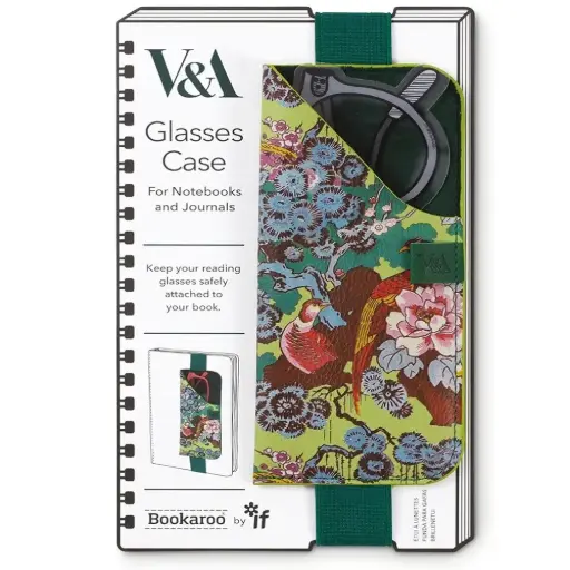 [DNA0026442] شركة IF – حافظة نظارات V&A Bookaroo – سندور طائر الفيصل (Sundour Pheasant)